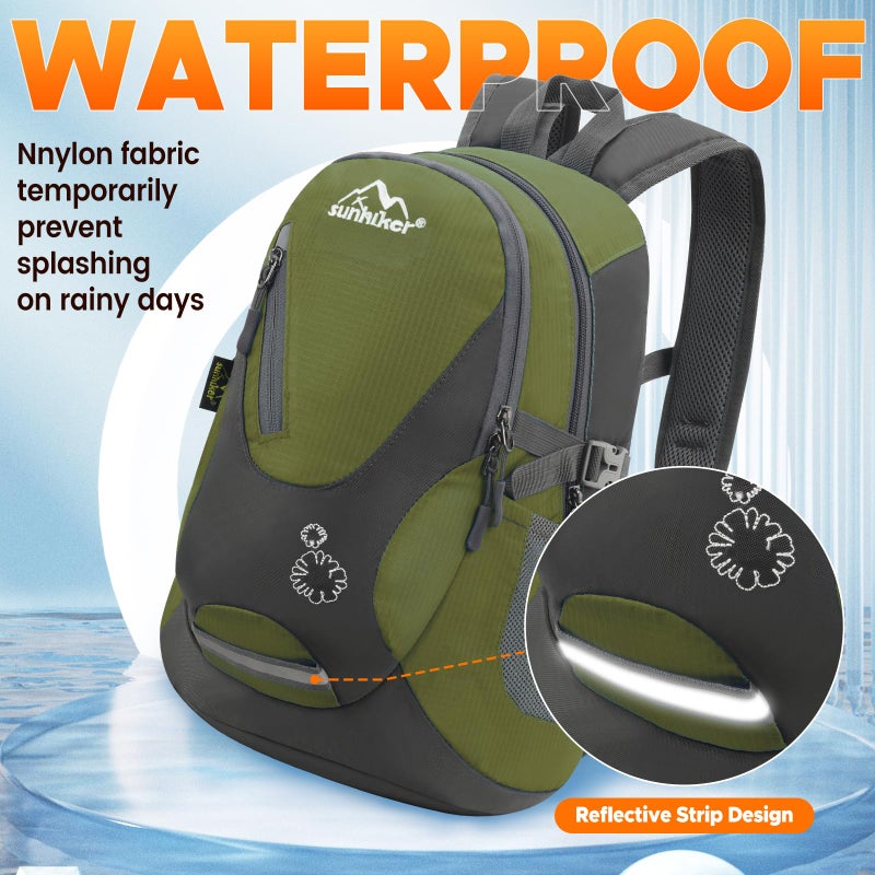 sunhiker Small Hiking Backpack Women Men 20L Lightweight Travel Backpack Daypack Casual Backpack For Cycling Outdoor Camping - Image 3
